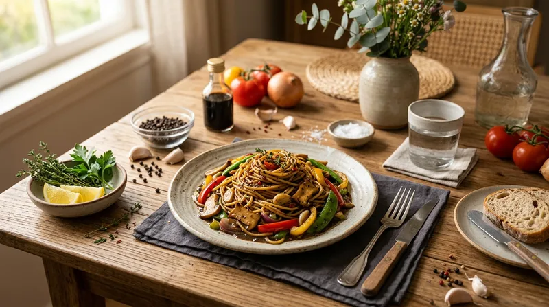 Black Pepper Sauce Spaghetti