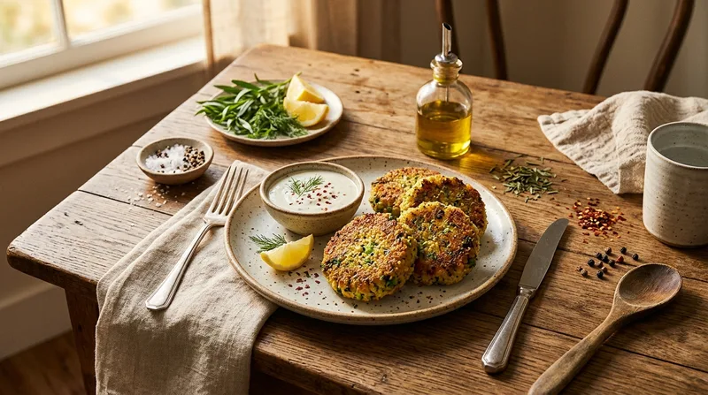 Broccoli-Millet Croquettes