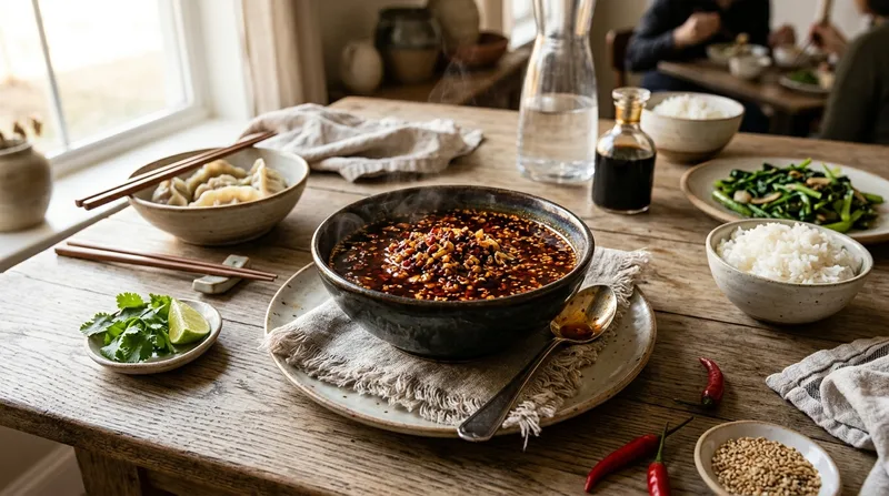 Spicy Garlic Chili Oil