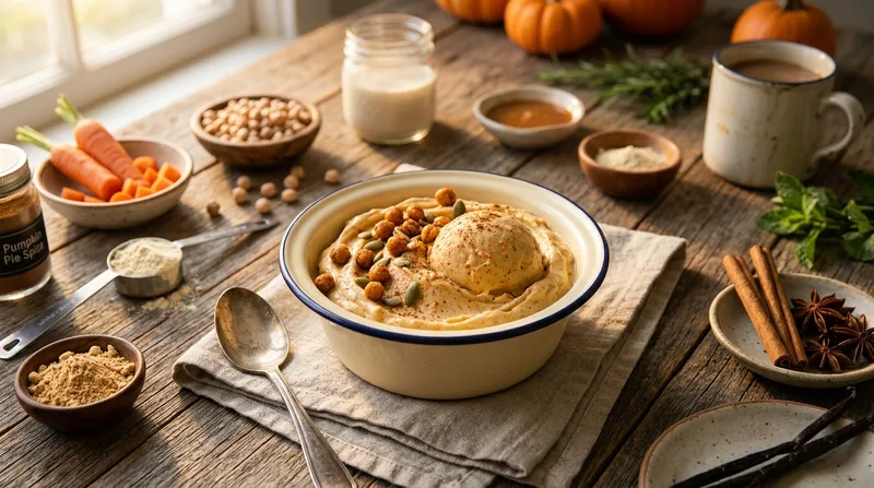 Pumpkin Pie Spice Protein Ice Cream