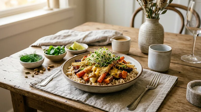 Hearty Root Veggie Bowl (Emperor | Inspired by Life Alive)