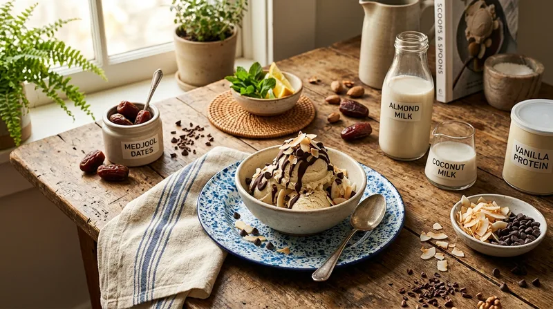 Ninja Creami Coconut Vanilla Ice Cream