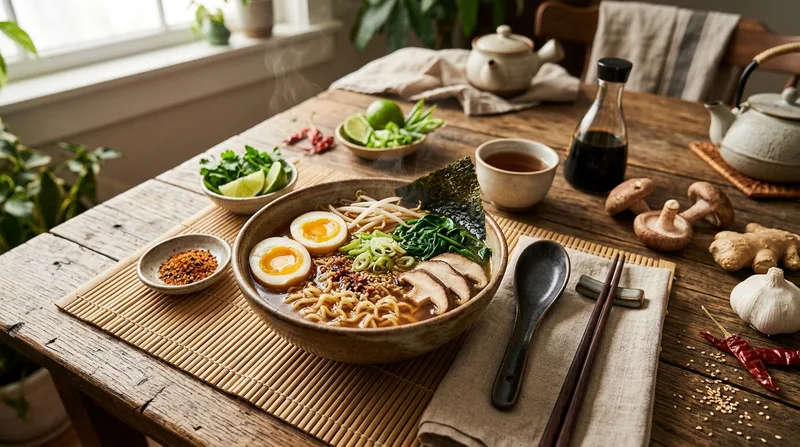 Quick and Easy Vegetarian Ramen