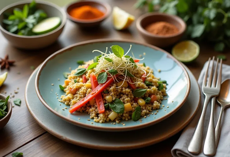 Lemon-Flax Grain Bowl (Alchemist | Inspired by Life Alive)