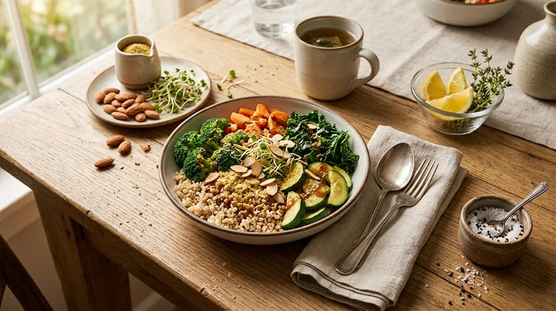 Steamed Veggie Grain Bowl (Innocent | Inspired by Life Alive)